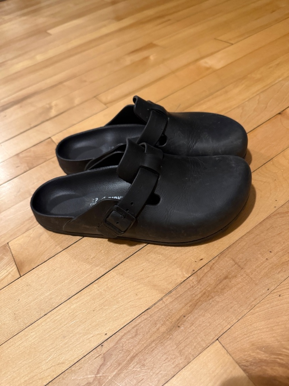 Birkenstock Black Slip-On Clogs